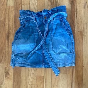 Free People Denim Skirt W26